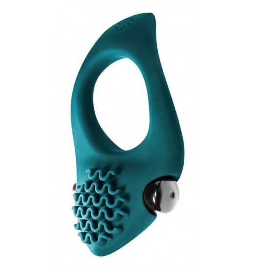 Зеленое эрекционное виброкольцо Pure Passion Midnight Зеленое эрекционное виброкольцо Pure Passion Midnight