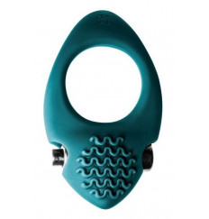 Зеленое эрекционное виброкольцо Pure Passion Midnight