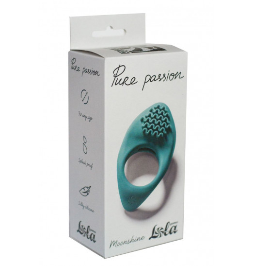 Зеленое эрекционное виброкольцо Pure Passion Moonshine Зеленое эрекционное виброкольцо Pure Passion Moonshine
