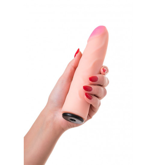 Телесный страпон на трусиках Realstick Harley - 17,3 см.