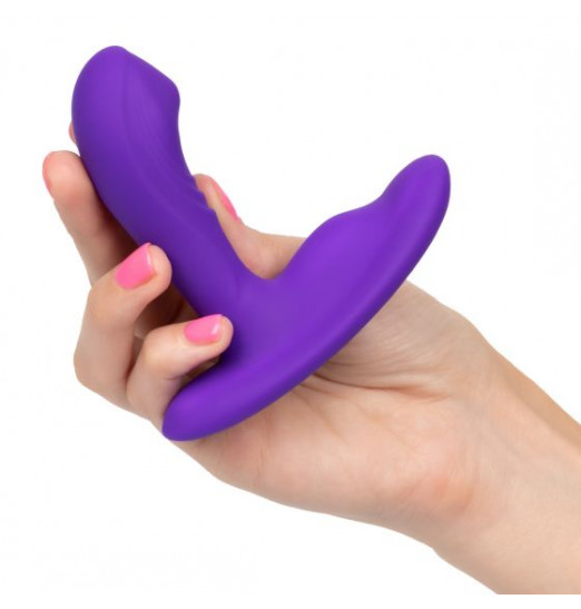 Фиолетовый вибромассажёр простаты Silicone Remote Pinpoint Pleaser Фиолетовый вибромассажёр простаты Silicone Remote Pinpoint Pleaser