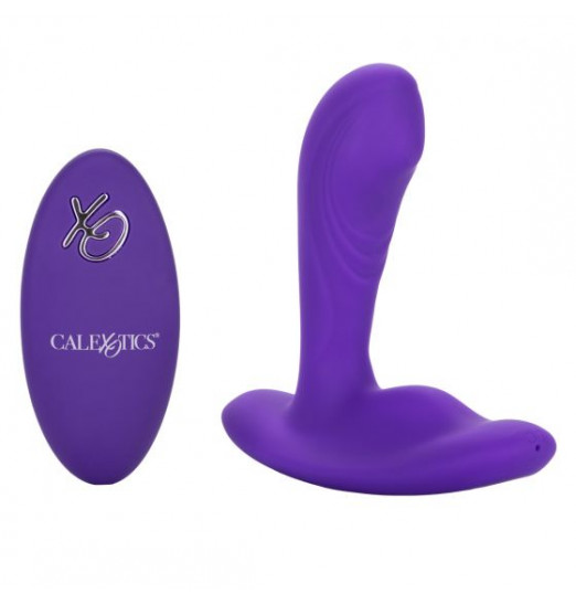 Фиолетовый вибромассажёр простаты Silicone Remote Pinpoint Pleaser Фиолетовый вибромассажёр простаты Silicone Remote Pinpoint Pleaser