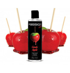 Смазка на водной основе Passion Licks Water Based Flavored Lubricant со вкусом яблока - 236 мл.