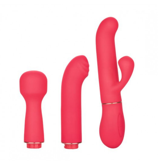 Коралловый вибратор с 3 сменными стволами Passion Trio Коралловый вибратор с 3 сменными стволами Passion Trio