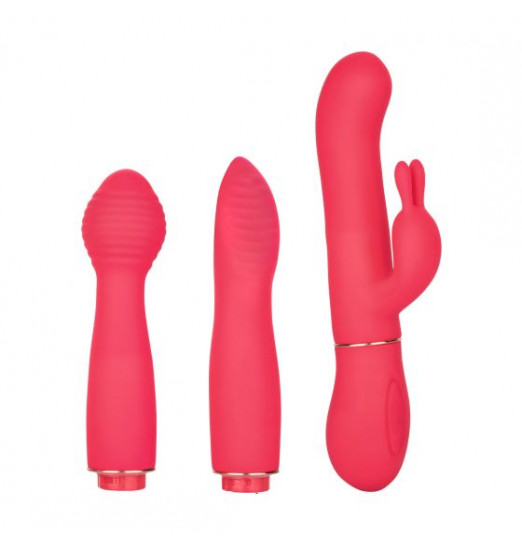 Коралловый вибратор с 3 сменными стволами Dynamic Trio Коралловый вибратор с 3 сменными стволами Dynamic Trio