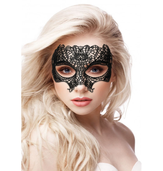 Черная кружевная маска Princess Black Lace Mask