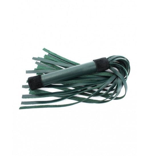 Плеть изумрудного цвета Ladys Arsenal с гладкой ручкой - 45 см.