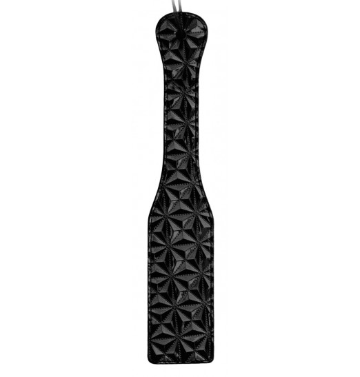 Черная шлепалка Luxury Paddle - 31,5 см.