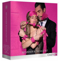 Розовый игровой набор Beginners Bondage Kit
