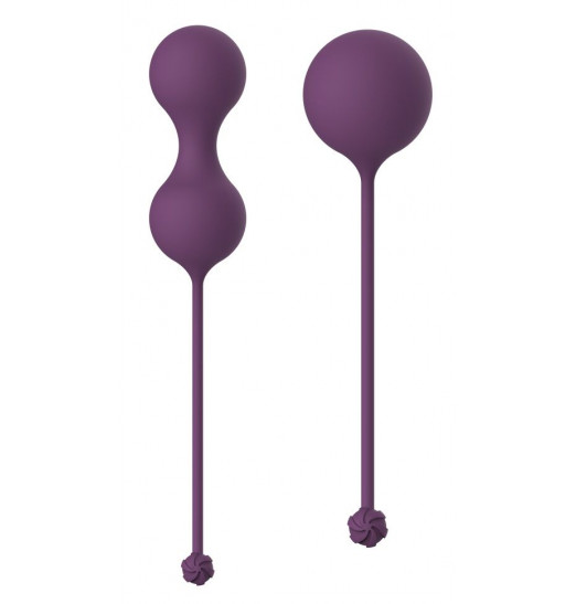 Набор фиолетовых вагинальных шариков Love Story Carmen