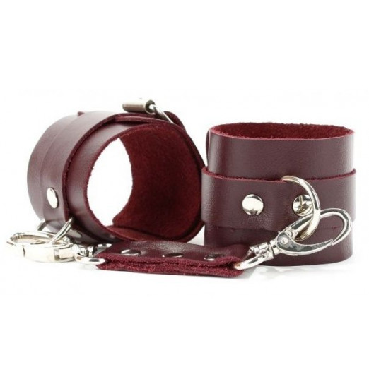 Бордовые оковы на ноги Ladys Arsenal Бордовые оковы на ноги Ladys Arsenal