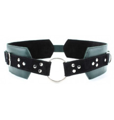 Изумрудный пояс Ladys Arsenal с колечками для крепления