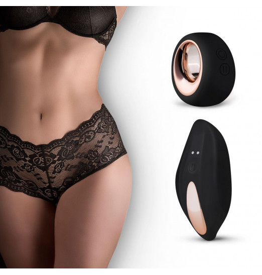 Кружевные шортики с виброэлементом Remote Control Vibrating Boyshort