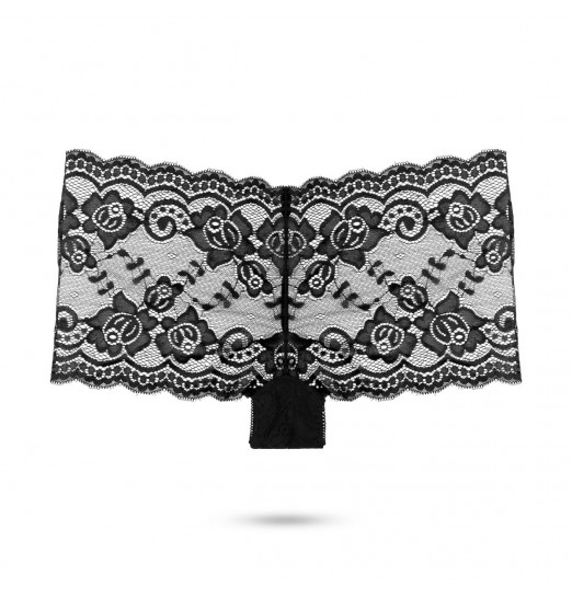 Кружевные шортики с виброэлементом Remote Control Vibrating Boyshort