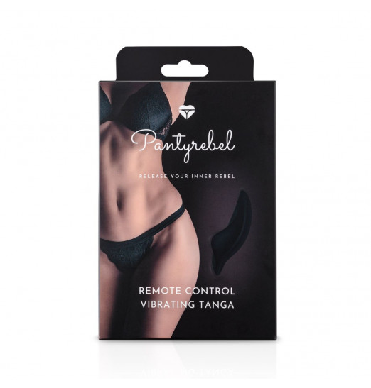 Кружевные трусики-танга с виброэлементом Remote Control Vibrating Tanga