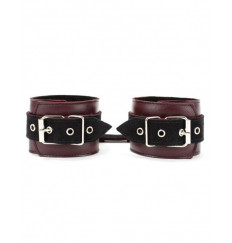 Бордовые оковы на ноги Ladys Arsenal на карабинах