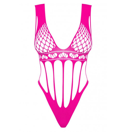 Пикантное боди с вертикальными полосочками