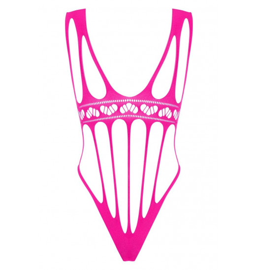 Пикантное боди с вертикальными полосочками