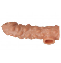 Насадка на фаллос с крупными бугорками EXTREME SLEEVE - 17,6 см.