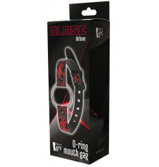 Металлический кляп O-RING MOUTH GAG на регулируемом ремешке