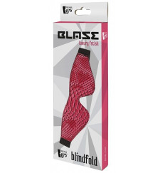 Розовая маска без прорезей BLINDFOLD
