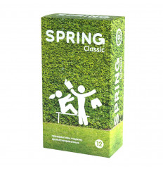 Классические презервативы SPRING CLASSIC - 12 шт. Классические презервативы SPRING CLASSIC - 12 шт.