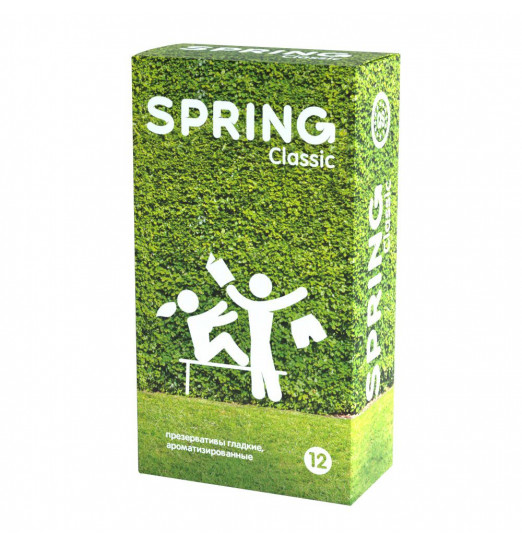 Классические презервативы SPRING CLASSIC - 12 шт.