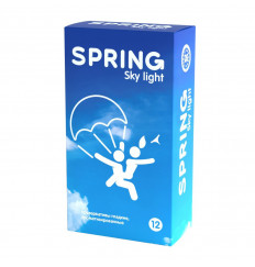 Ультратонкие презервативы SPRING SKY LIGHT - 12 шт. Ультратонкие презервативы SPRING SKY LIGHT - 12 шт.