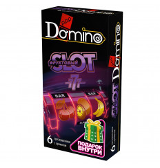 Ароматизированные презервативы DOMINO  Фруктовый слот  - 6 шт.