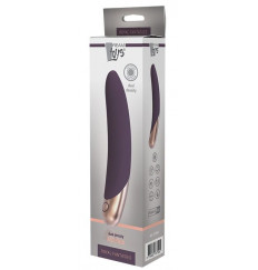 Фиолетовый вибромассажер ASTERIA - 21 см.