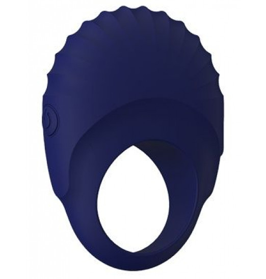 Синее эрекционное виброкольцо PALLAS Синее эрекционное виброкольцо PALLAS