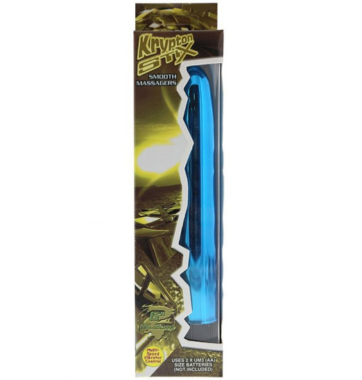 Голубой вибратор KRYPTON STIX 6 MASSAGER - 15,2 см. Голубой вибратор KRYPTON STIX 6 MASSAGER - 15,2 см.