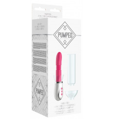 Розовый набор Thruster 4 in 1 Rechargeable Couples Pump Kit