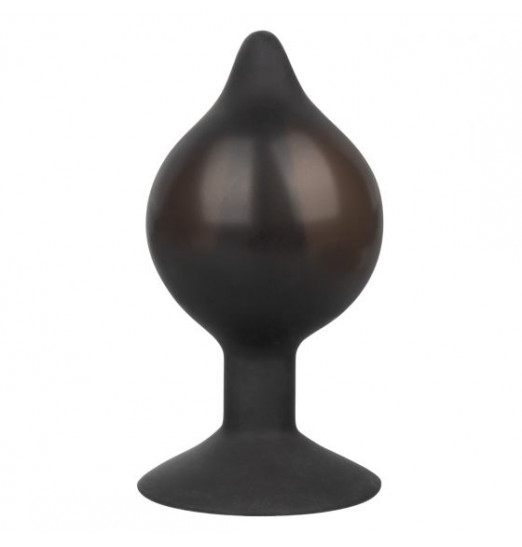 Расширяющаяся анальная пробка со съемным шлангом Medium Silicone Inflatable Plug - 10,75 см. Расширяющаяся анальная пробка со съемным шлангом Medium Silicone Inflatable Plug - 10,75 см.