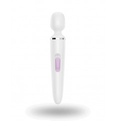 Белый вибратор Satisfyer Wand-er Woman
