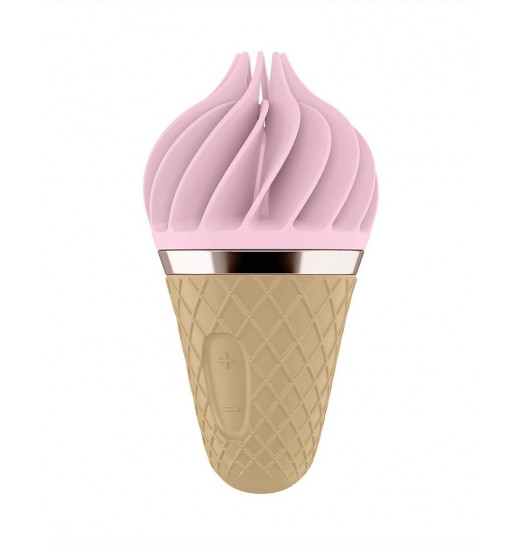 Вибратор-спиннер с розовыми лепестками Satisfyer Sweet Treat Вибратор-спиннер с розовыми лепестками Satisfyer Sweet Treat