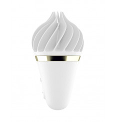 Белый вибратор-спиннер Satisfyer Sweet Treat