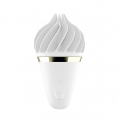 Белый вибратор-спиннер Satisfyer Sweet Treat