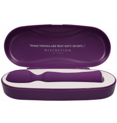 Фиолетовый универсальный массажер Wand Pearl - 20 см.