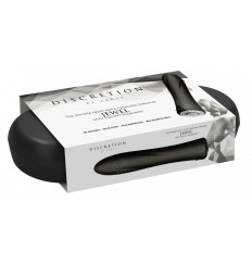 Черный классический вибромассажер Jewel - 19,5 см.