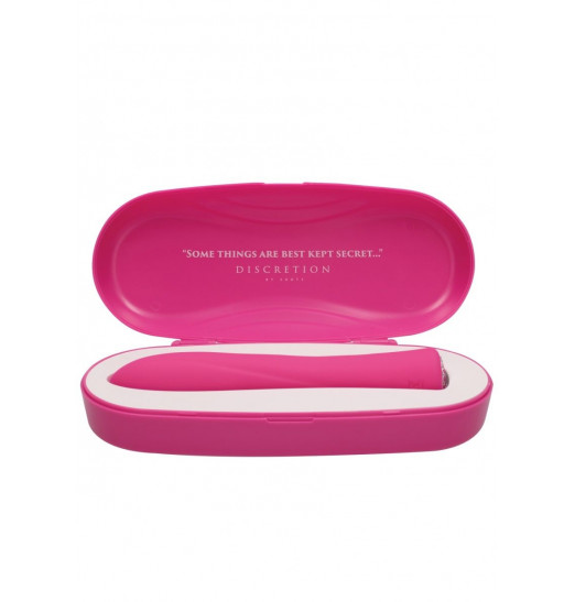 Розовый классический вибромассажер Jewel - 19,5 см. Розовый классический вибромассажер Jewel - 19,5 см.