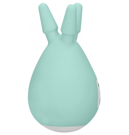 Зеленый клиторальный стимулятор Luscious с тремя отростками Зеленый клиторальный стимулятор Luscious с тремя отростками