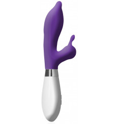 Фиолетовый вибратор-кролик Adonis - 21,5 см.