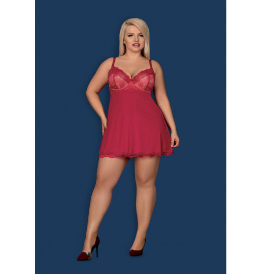 Роскошная сорочка Rosalyne с кружевом