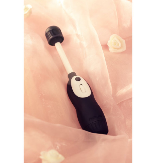 Черный вибромассажёр LaFree DENMA