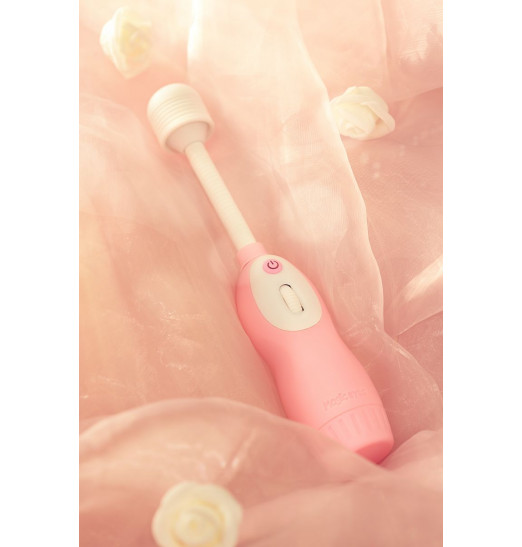 Розовый вибромассажёр LaFree DENMA