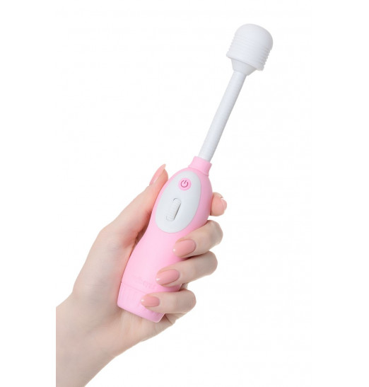 Розовый вибромассажёр LaFree DENMA