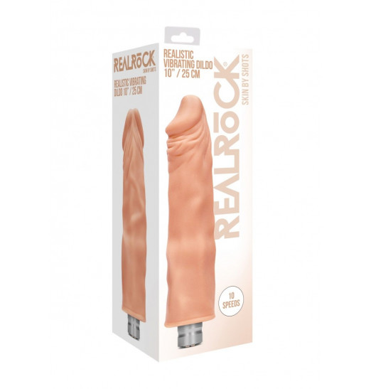 Телесный вибратор-реалистик Vibrating Dildo - 27,5 см. Телесный вибратор-реалистик Vibrating Dildo - 27,5 см.