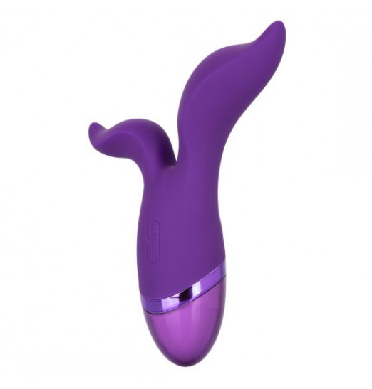 Фиолетовый раздвоенный вибромассажер Aura Duo Фиолетовый раздвоенный вибромассажер Aura Duo