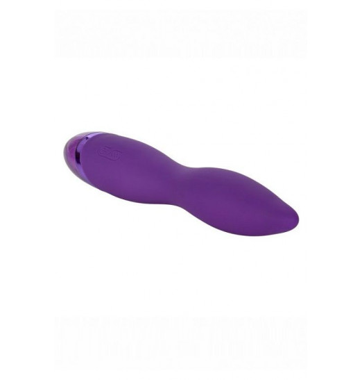 Фиолетовый вибромассажер Aura Wand - 21,5 см.